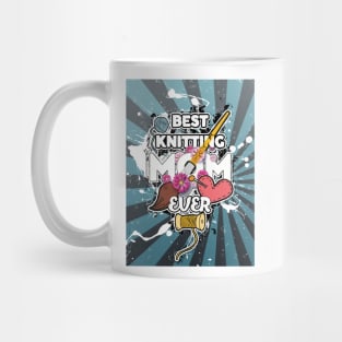 best knitting mom ever Mug